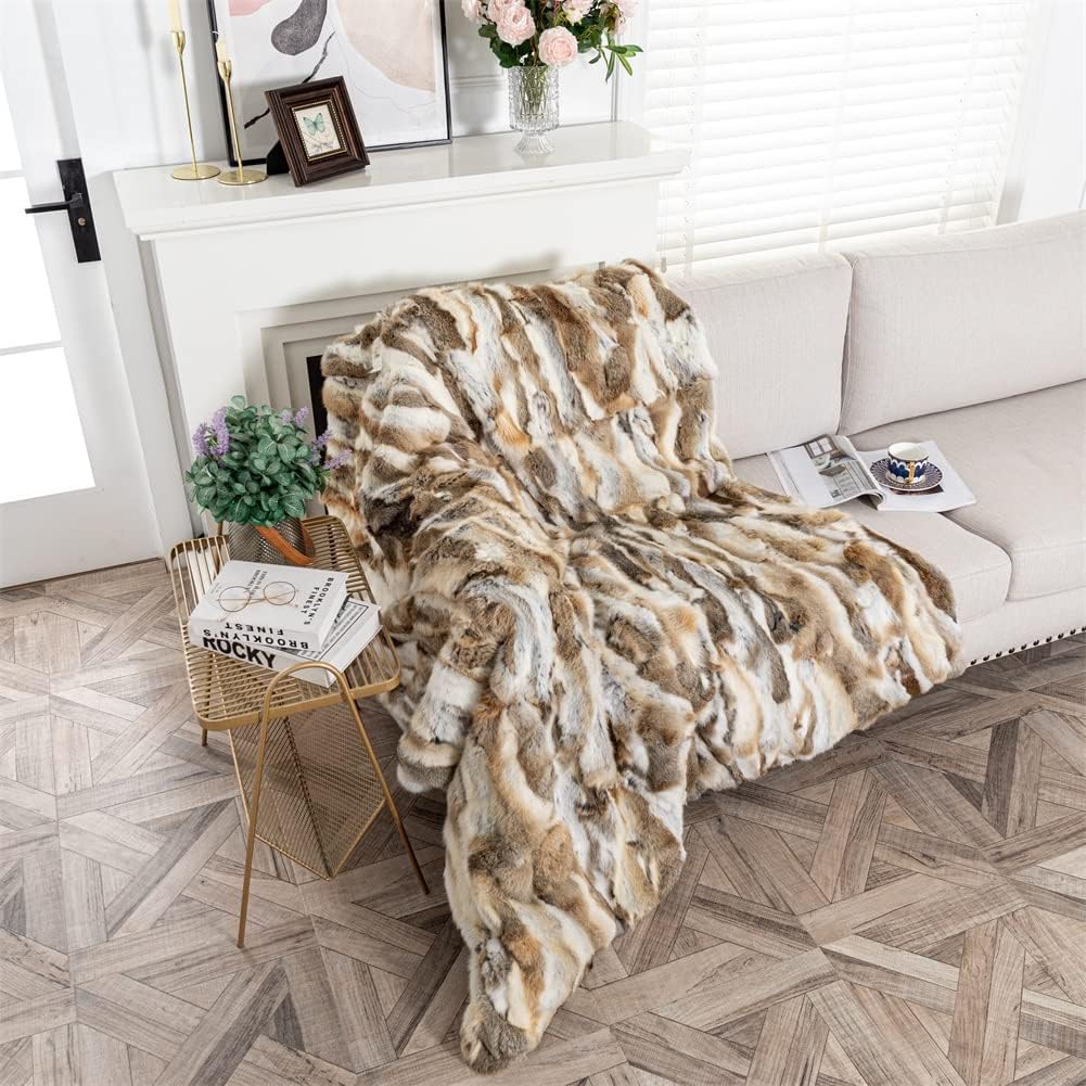 47x71 inches Fur Blanket