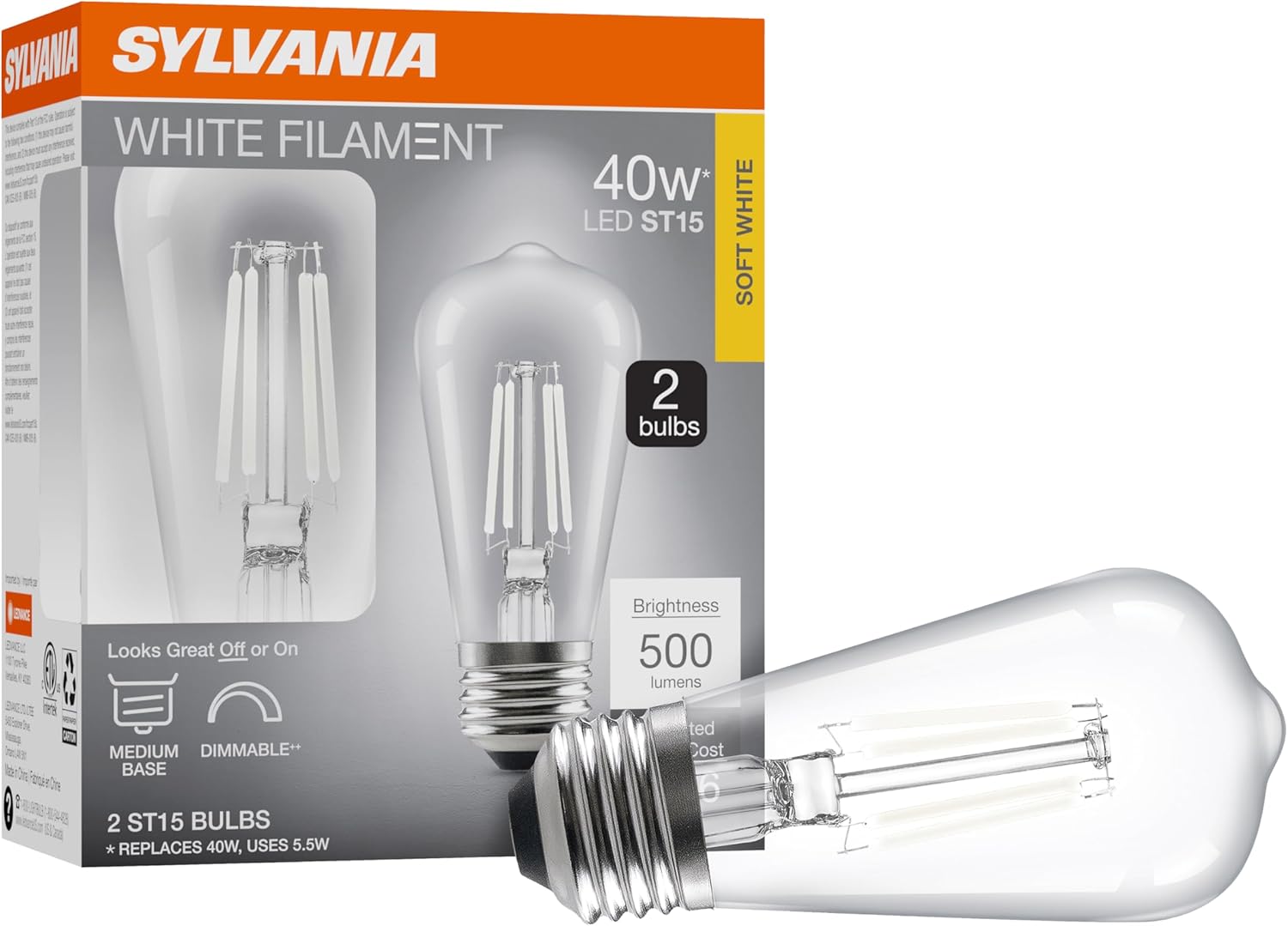Sylvania 2700K Soft White LED Bulb