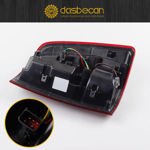 Driver Side LED Tail Light with Bulbs