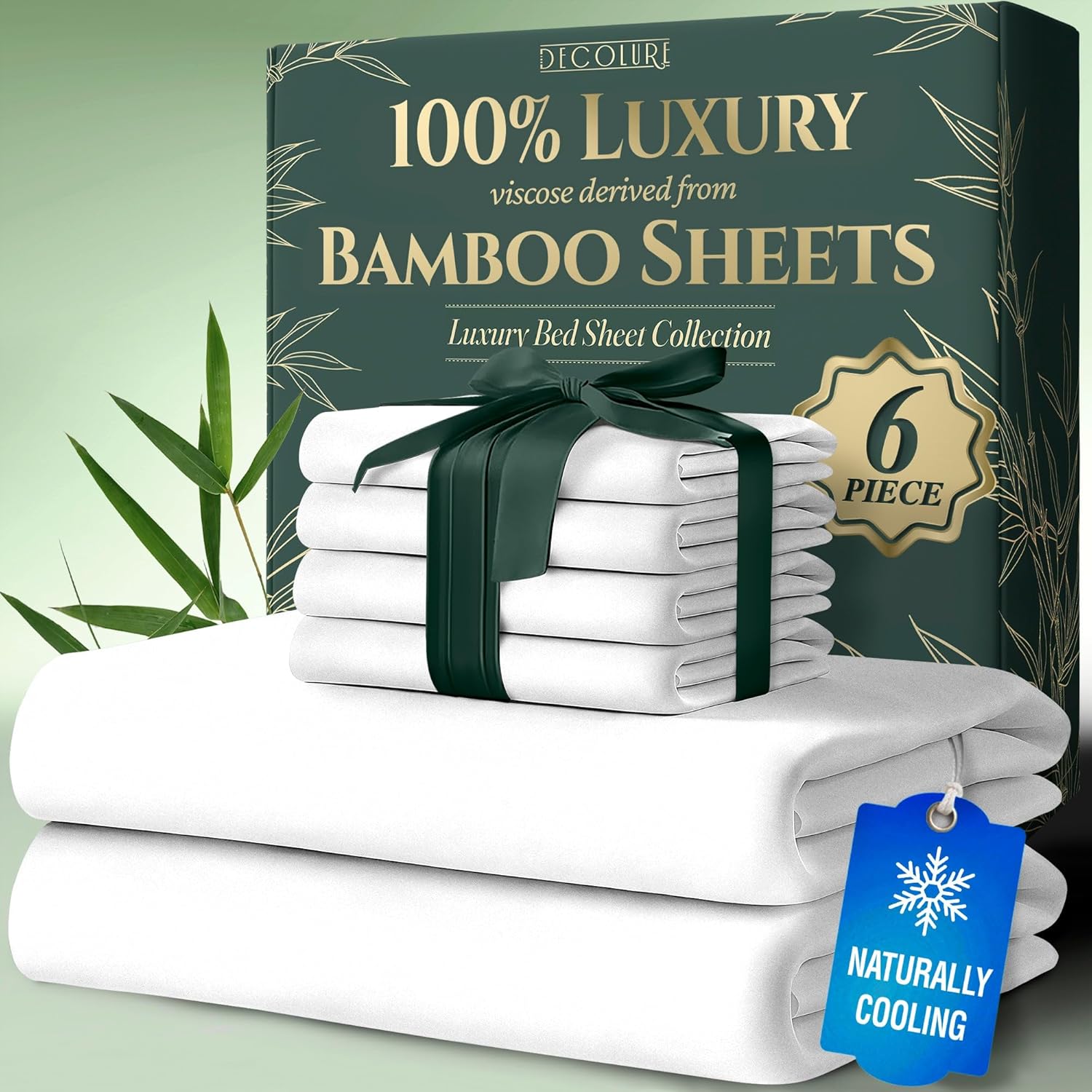 White Bamboo Bed Sheets