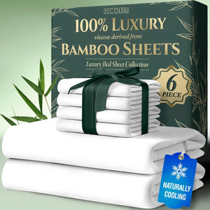 White Bamboo Bed Sheets