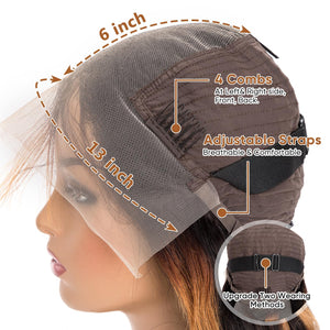 30-Inch 13x6 Highlight Body Wave Lace Front Wig