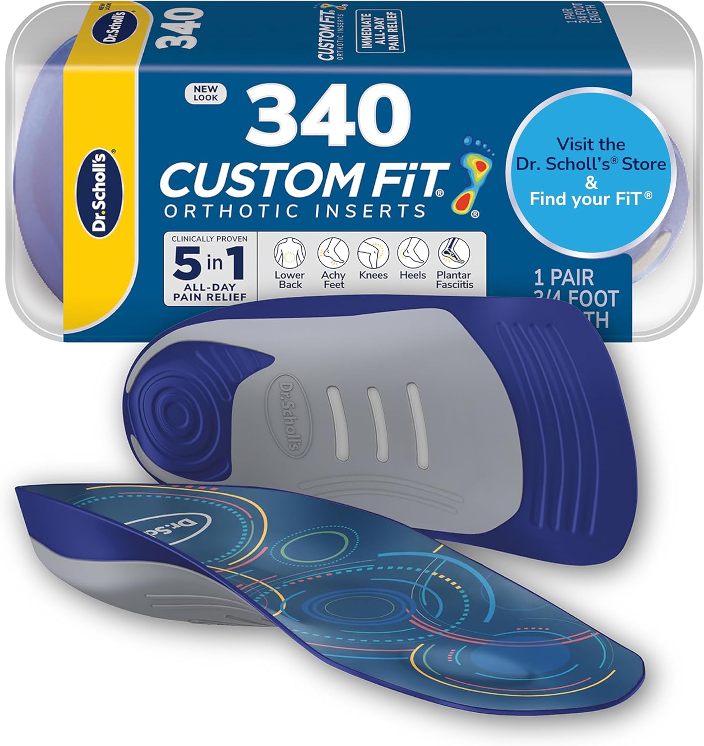 Dr. Scholl’s Custom Fit Orthotics CF340