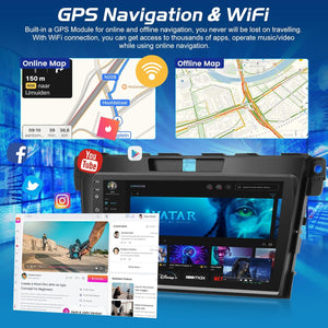 Mazda CX-7 car stereo with AI DSP and AHD backup camera