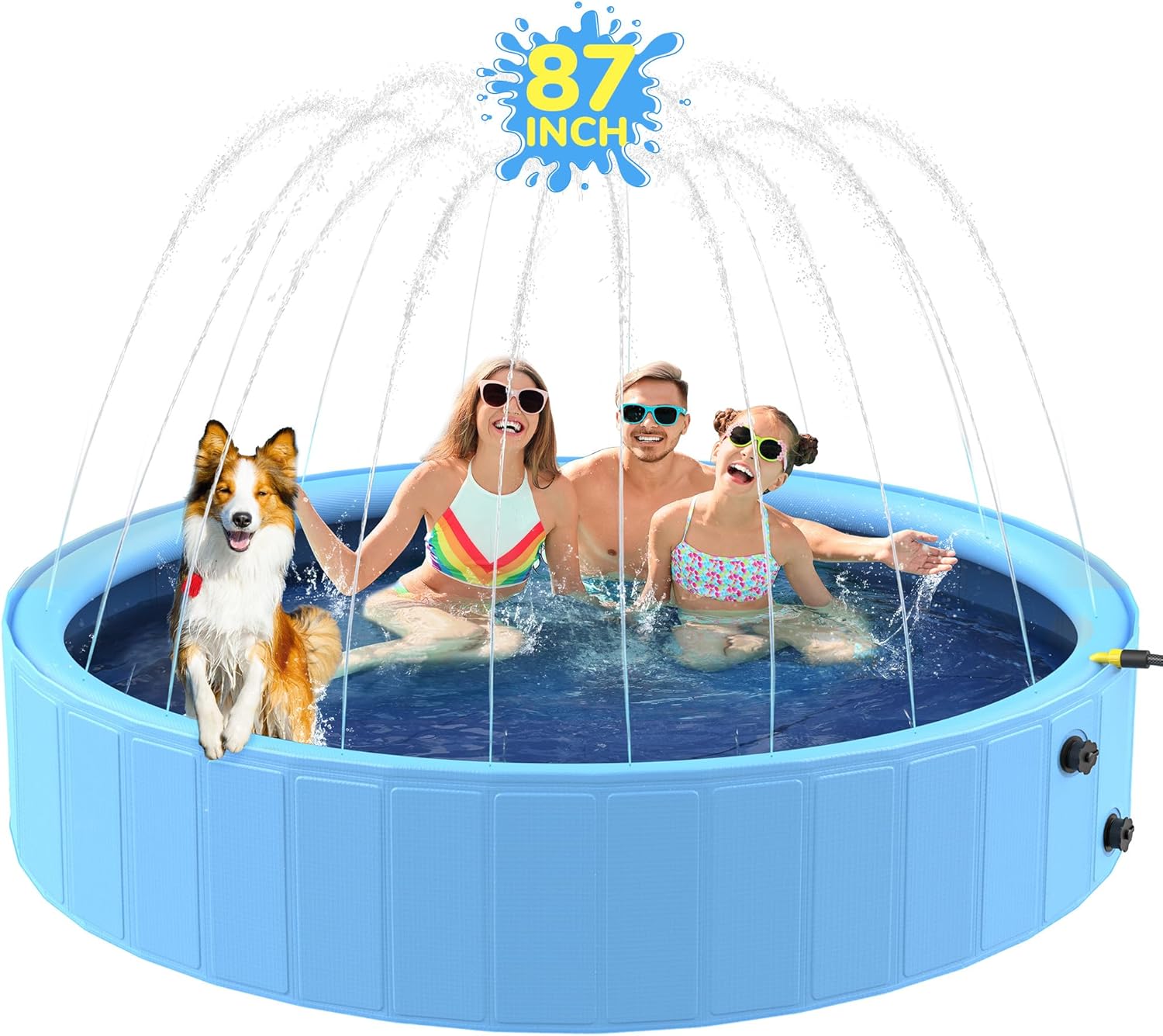 Bilibara 87'' Foldable Dog Pool