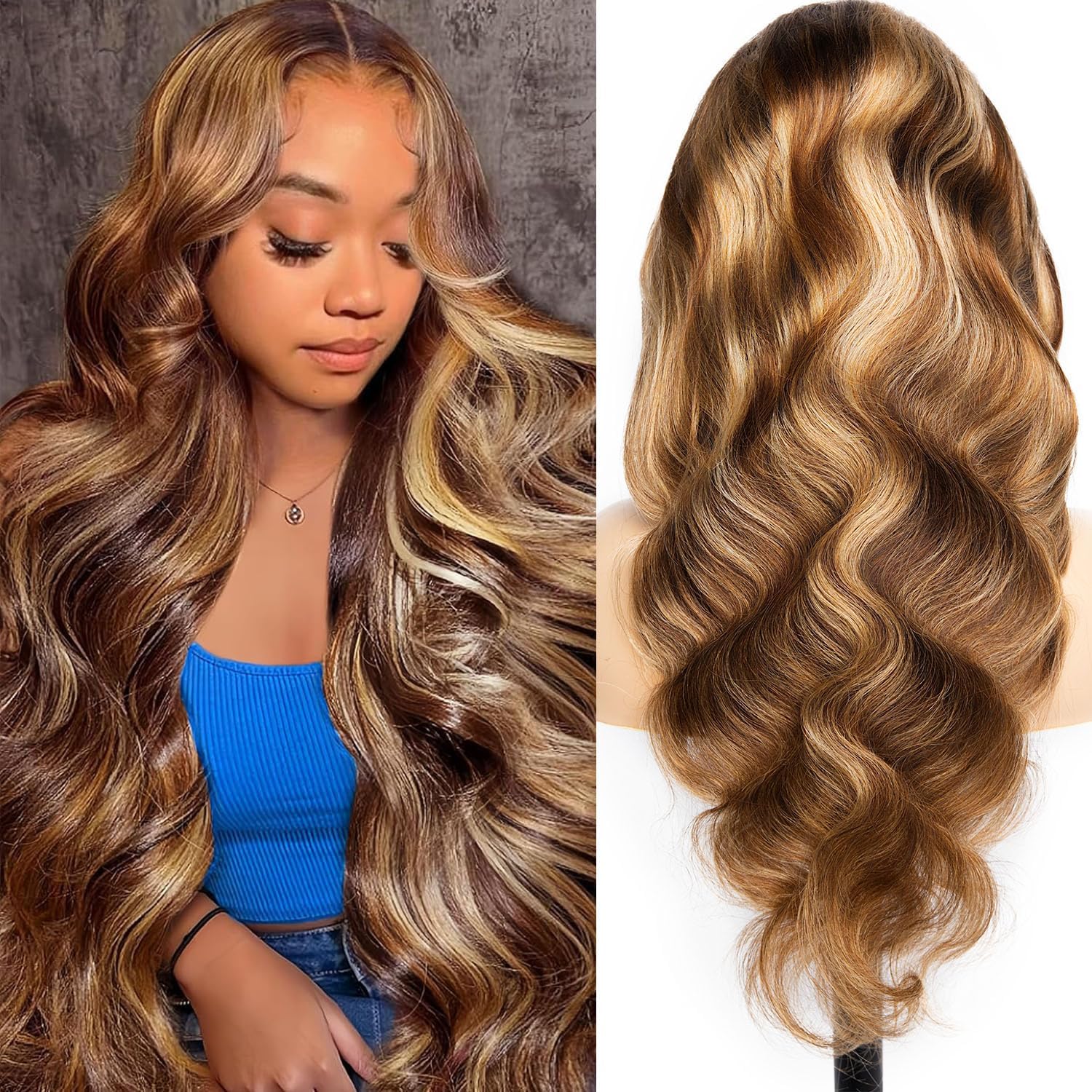 200% Density Lace Closure Wig