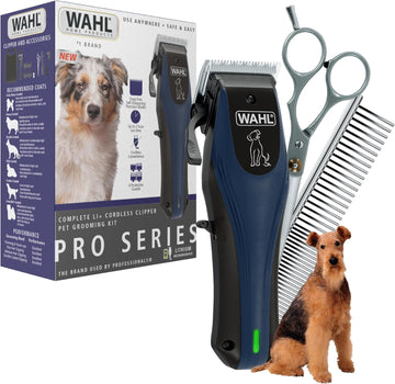 Wahl Power Pro Lithium Ion Rechargeable Cordless Dog Grooming Kit - Model 3024675