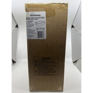 SoundAsleep Dream Series Queen Air Mattress 19in Built-in Pump Factory Sealed — photo 5