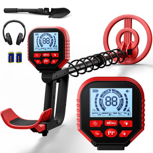IKIU Metal Detector LCD IP68 Waterproof Adjustable Stem Matte Black Factory Seal — photo 5