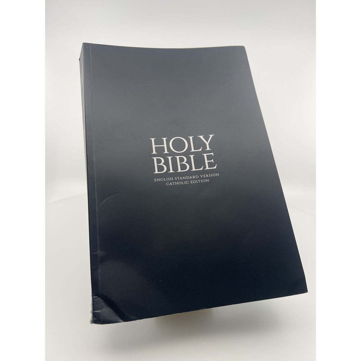 ESV Catholic Edition Holy Bible Gray Paperback Used — photo 1