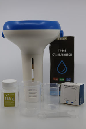 YINMIK pH Chlorine Monitor Digital Salt Meter
