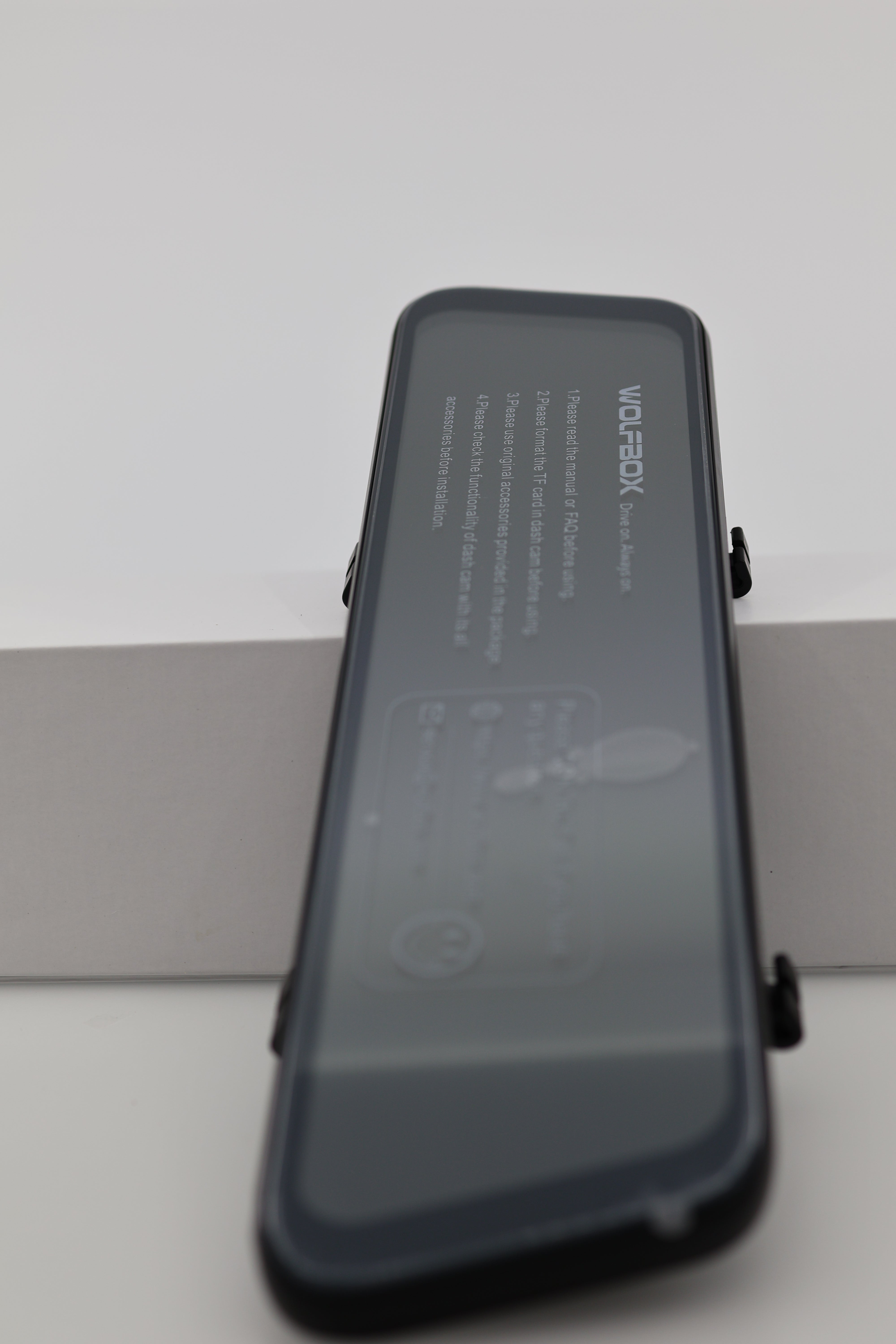 WOLFBOX G840S 12" 4K Mirror Dash Cam