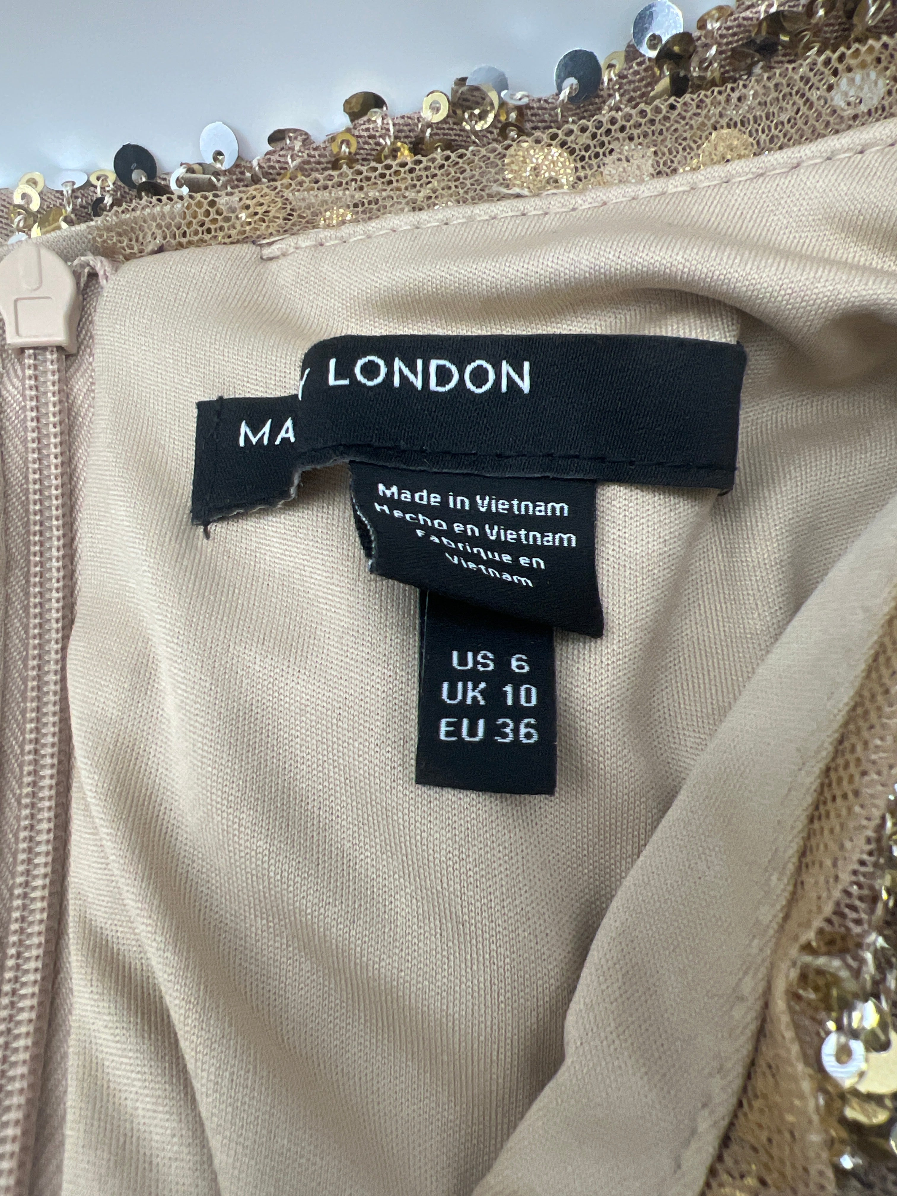 Maggy London Women's Holiday Sequin Dress