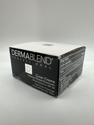 Dermablend Cover Creme Full Coverage Foundation SPF 30 45W Hazelnut Beige 1 oz