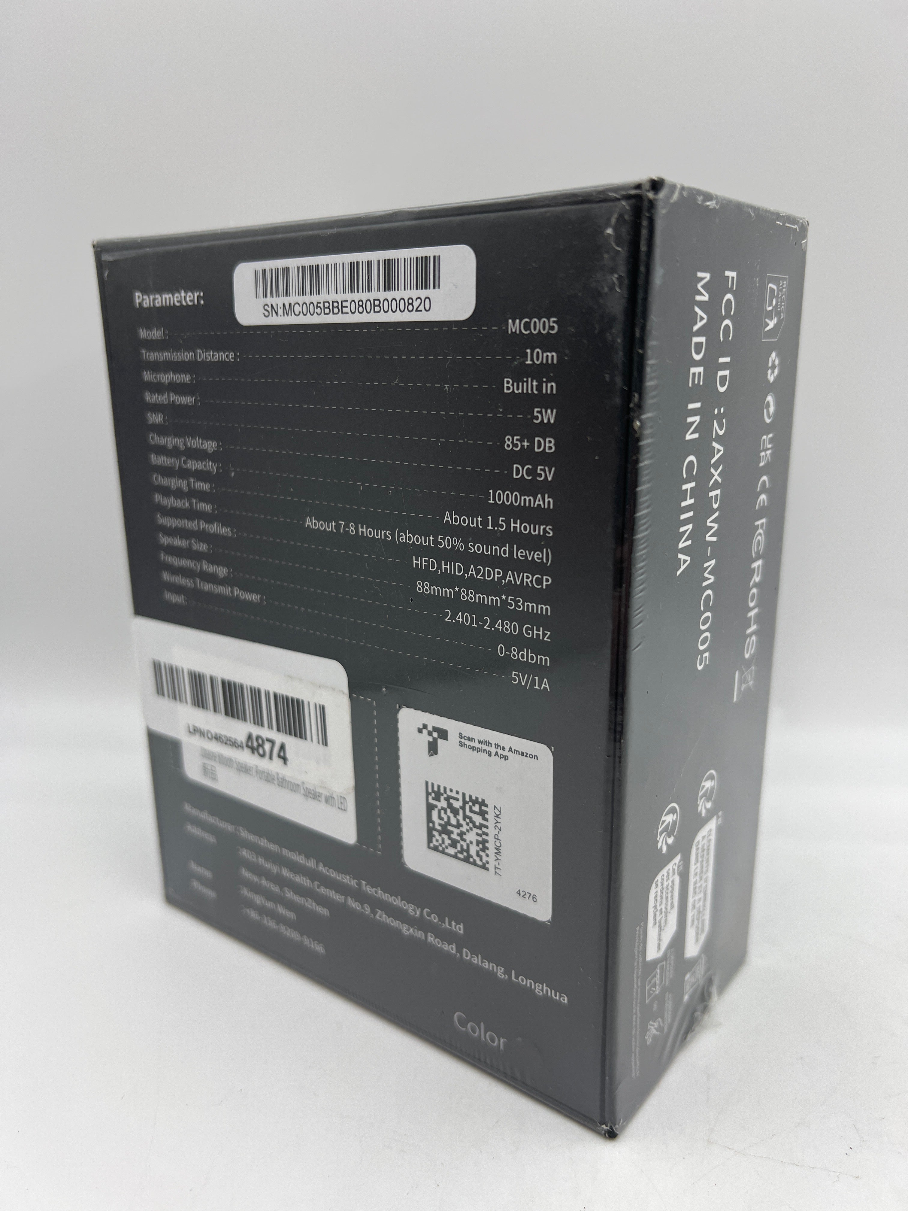 Bluetooth Shower Speaker