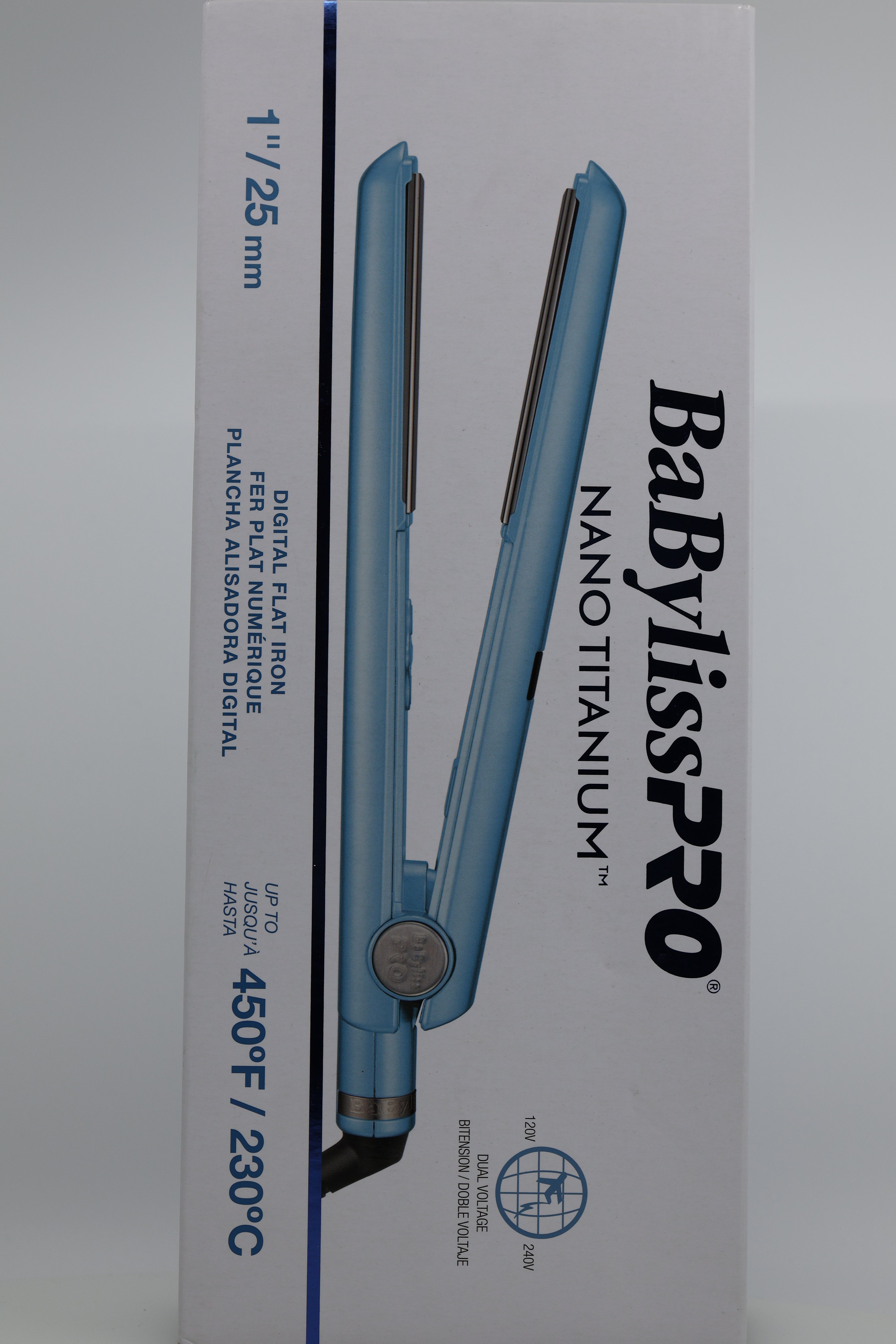 BaBylissPRO Nano Titanium Flat Iron