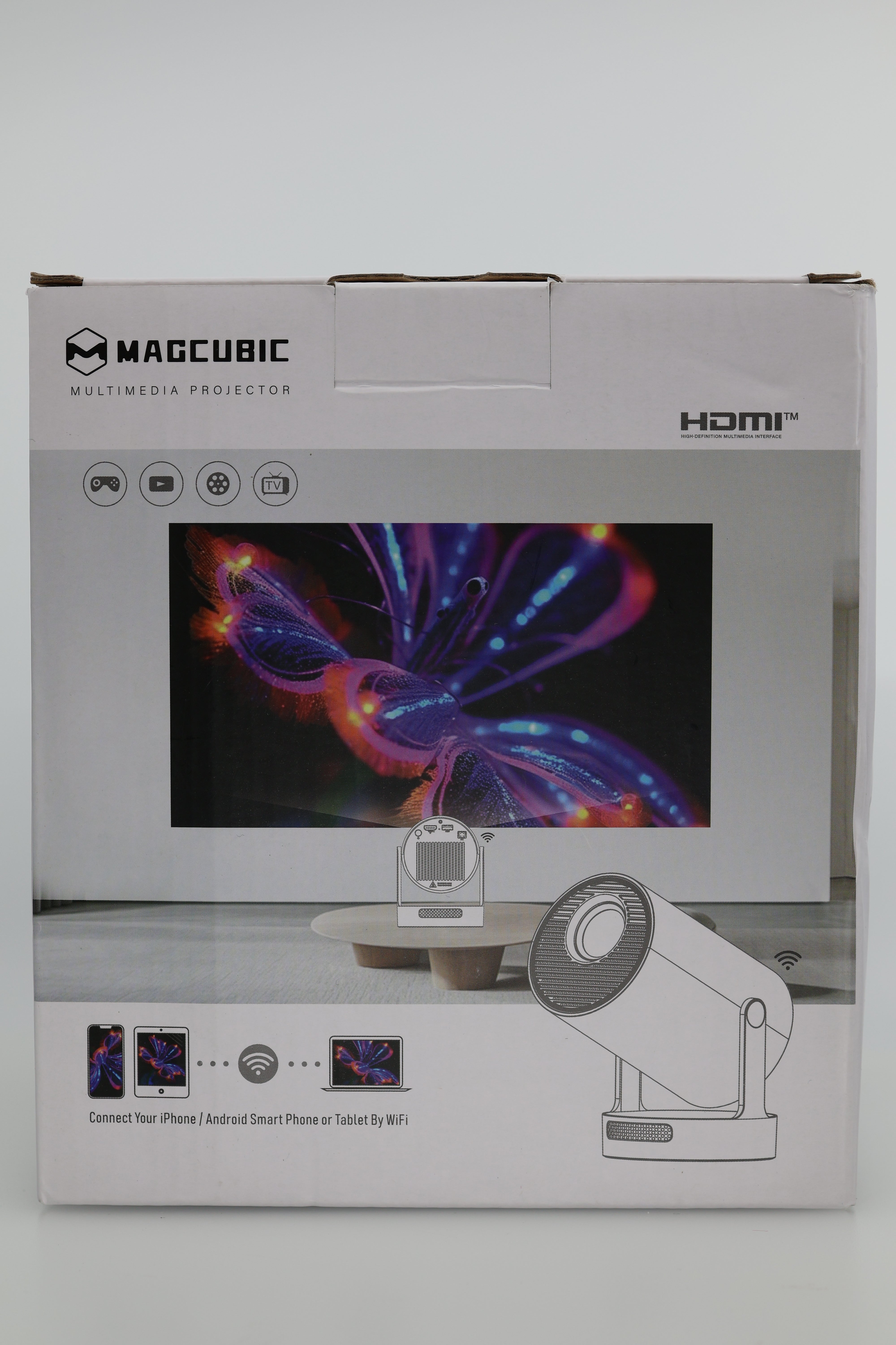 Magcubic Mini Projector 4K Support