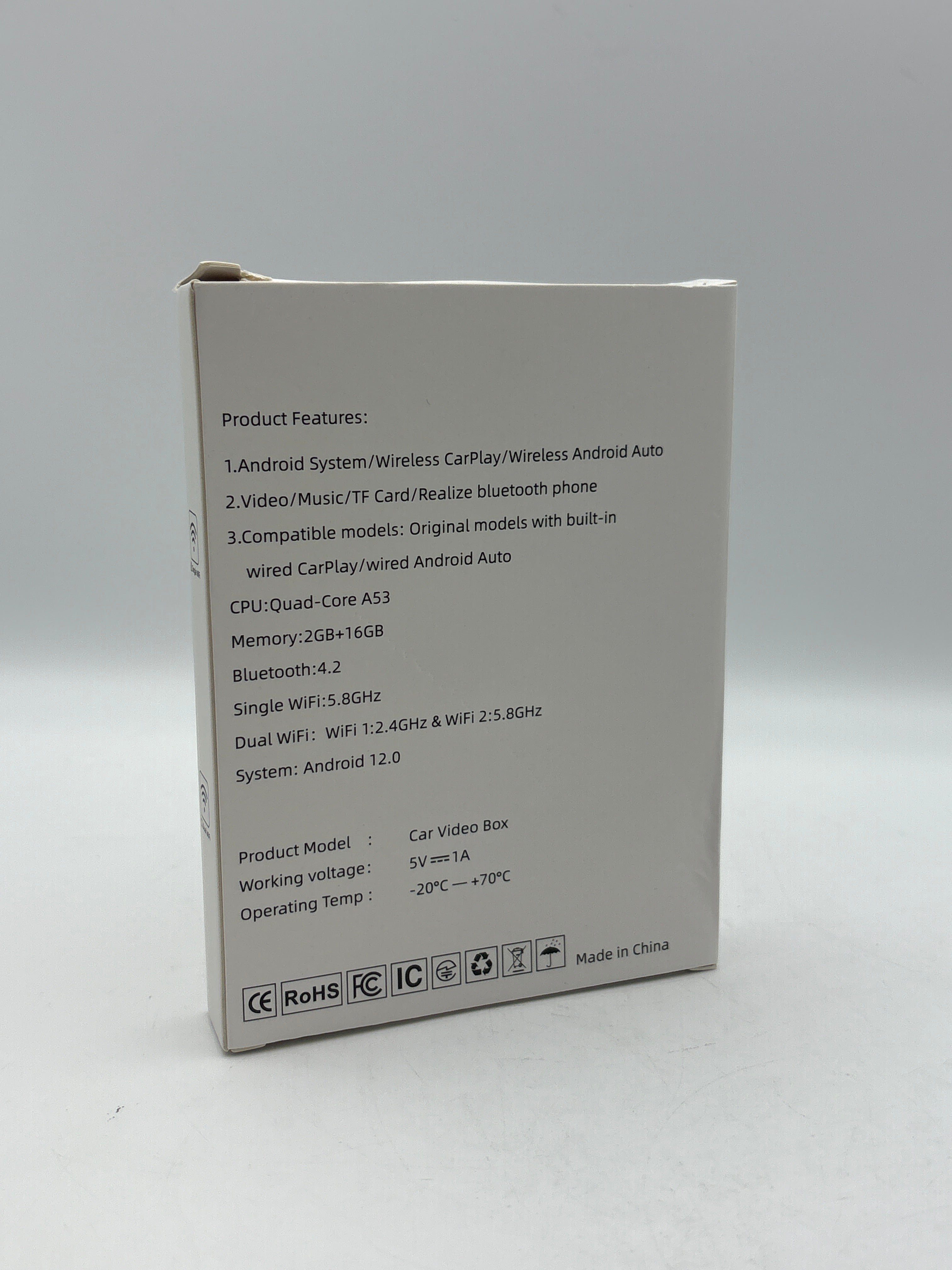 Wireless CarPlay Adapter with Netflix