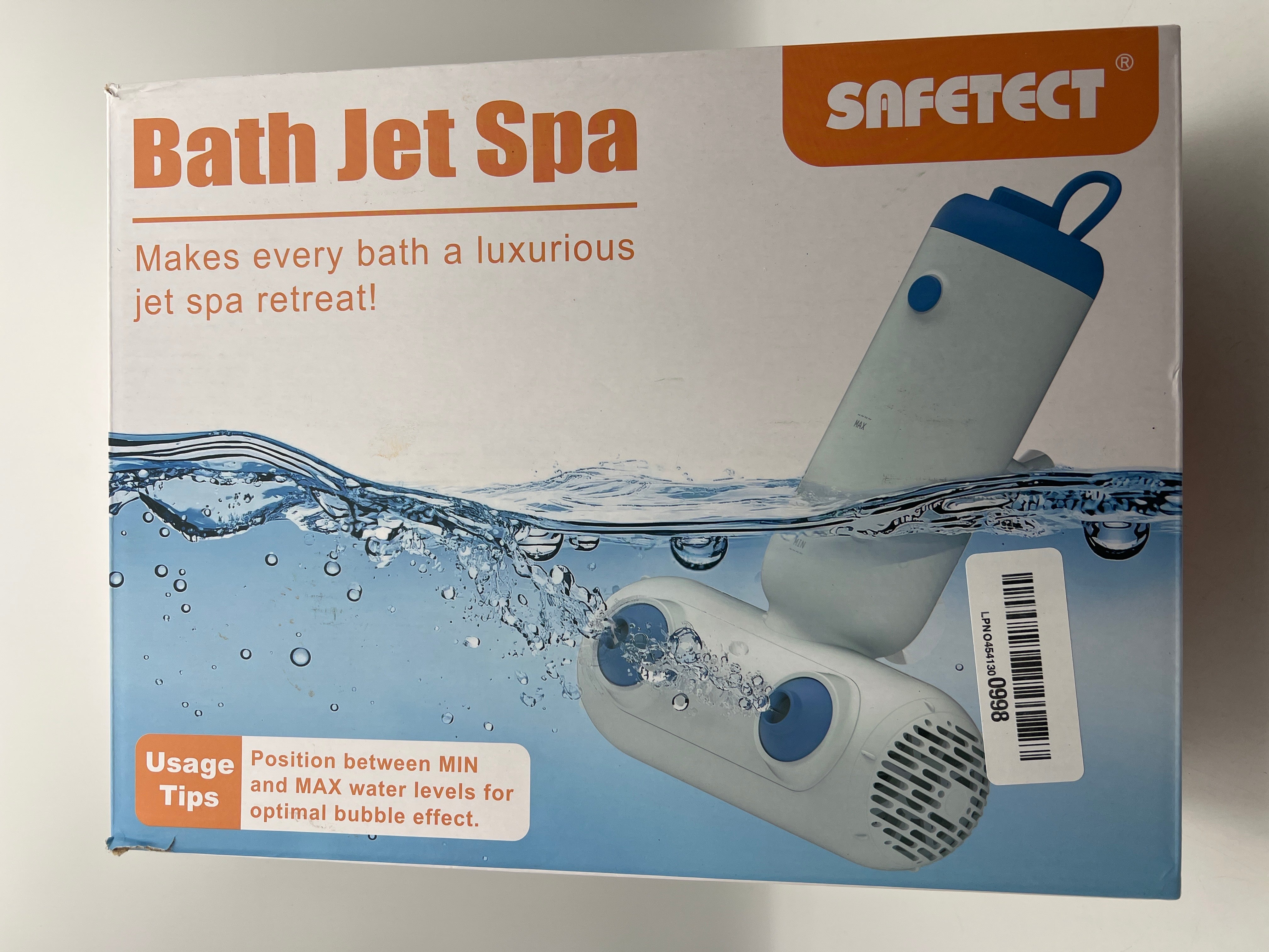 Safetect Dual Bath Jets