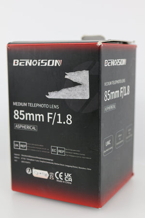 BENOISON 85mm f1.8 RF Lens with Aperture Ring