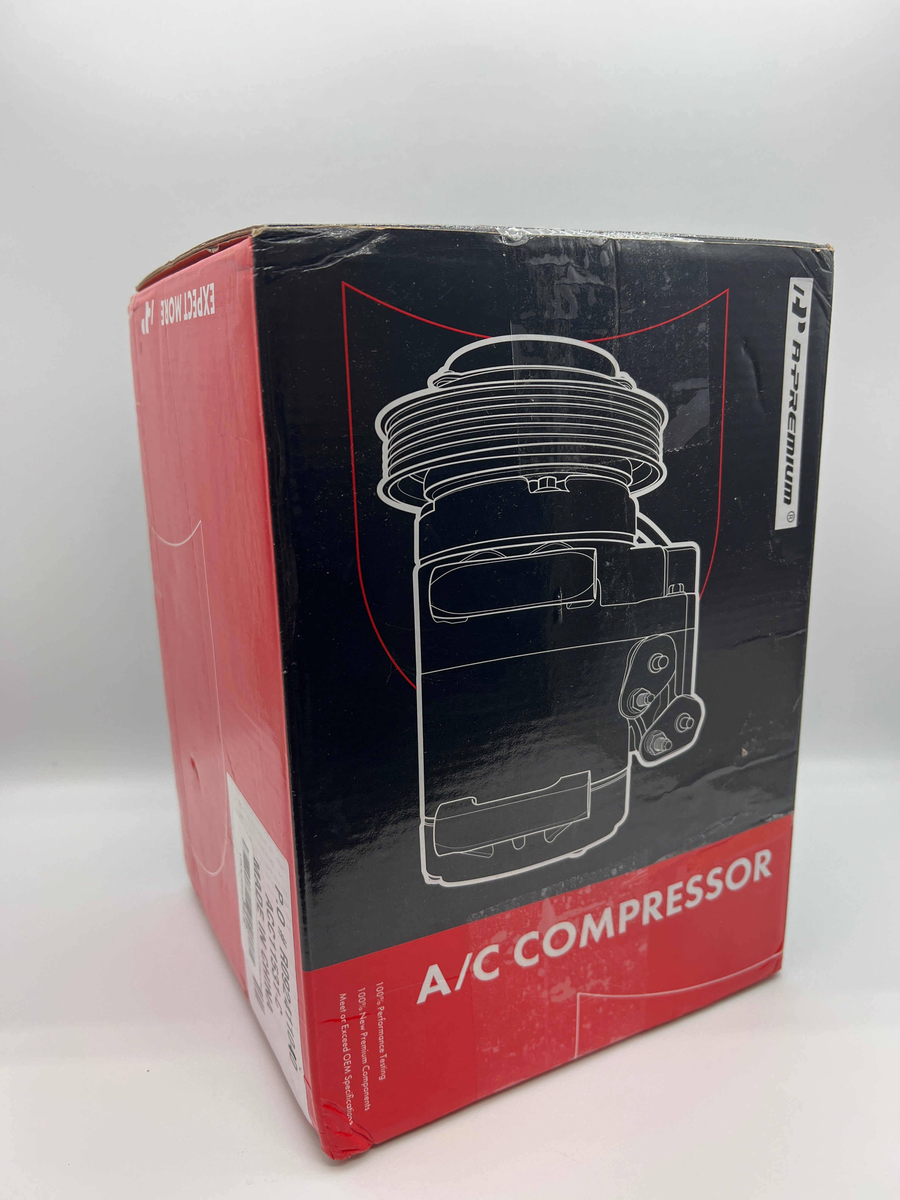 A-Premium Air Conditioner AC Compressor with Clutch for Fiat 500L 2014-2020
