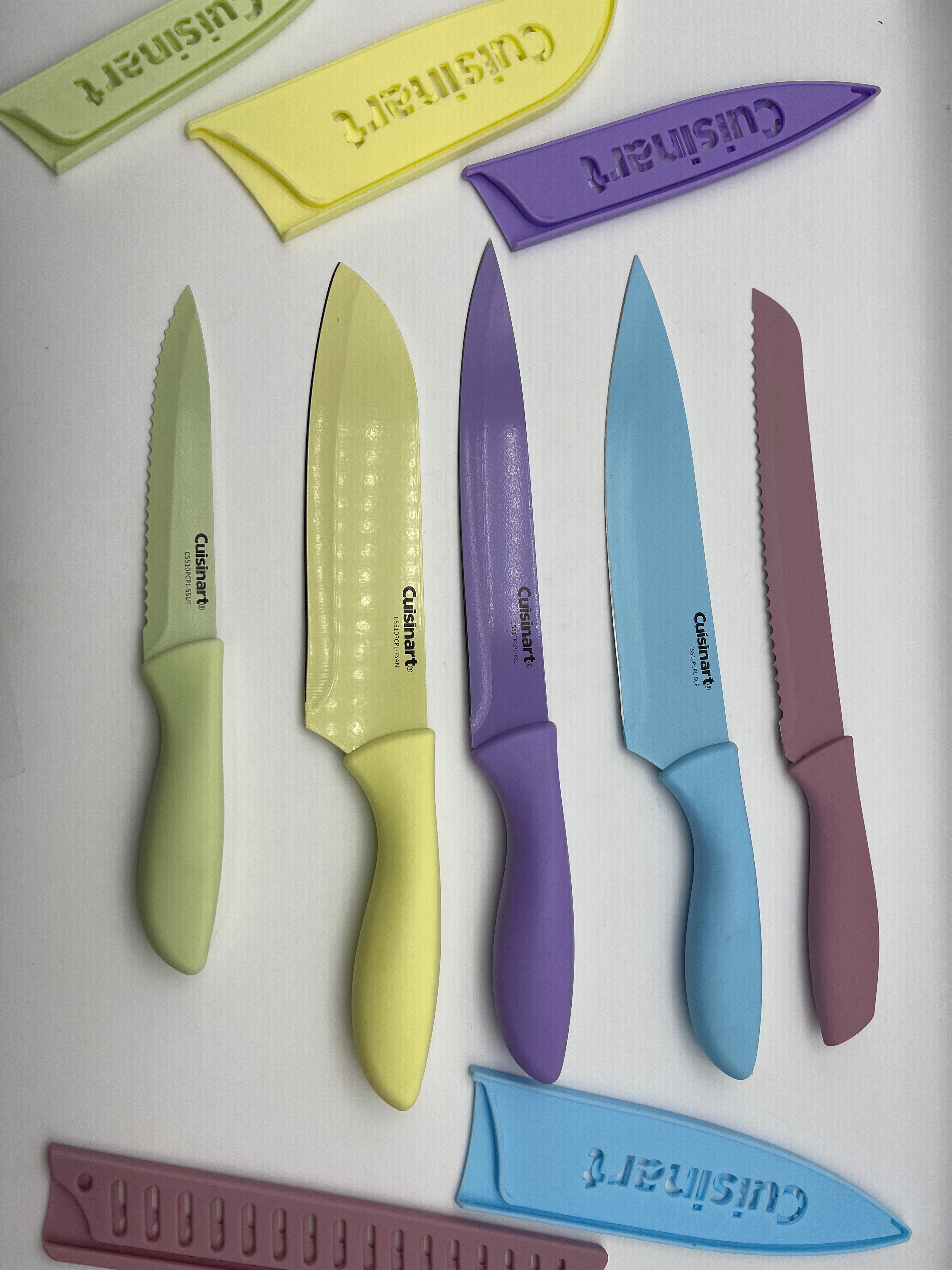 Kitchen Knife Set with Blade Guards