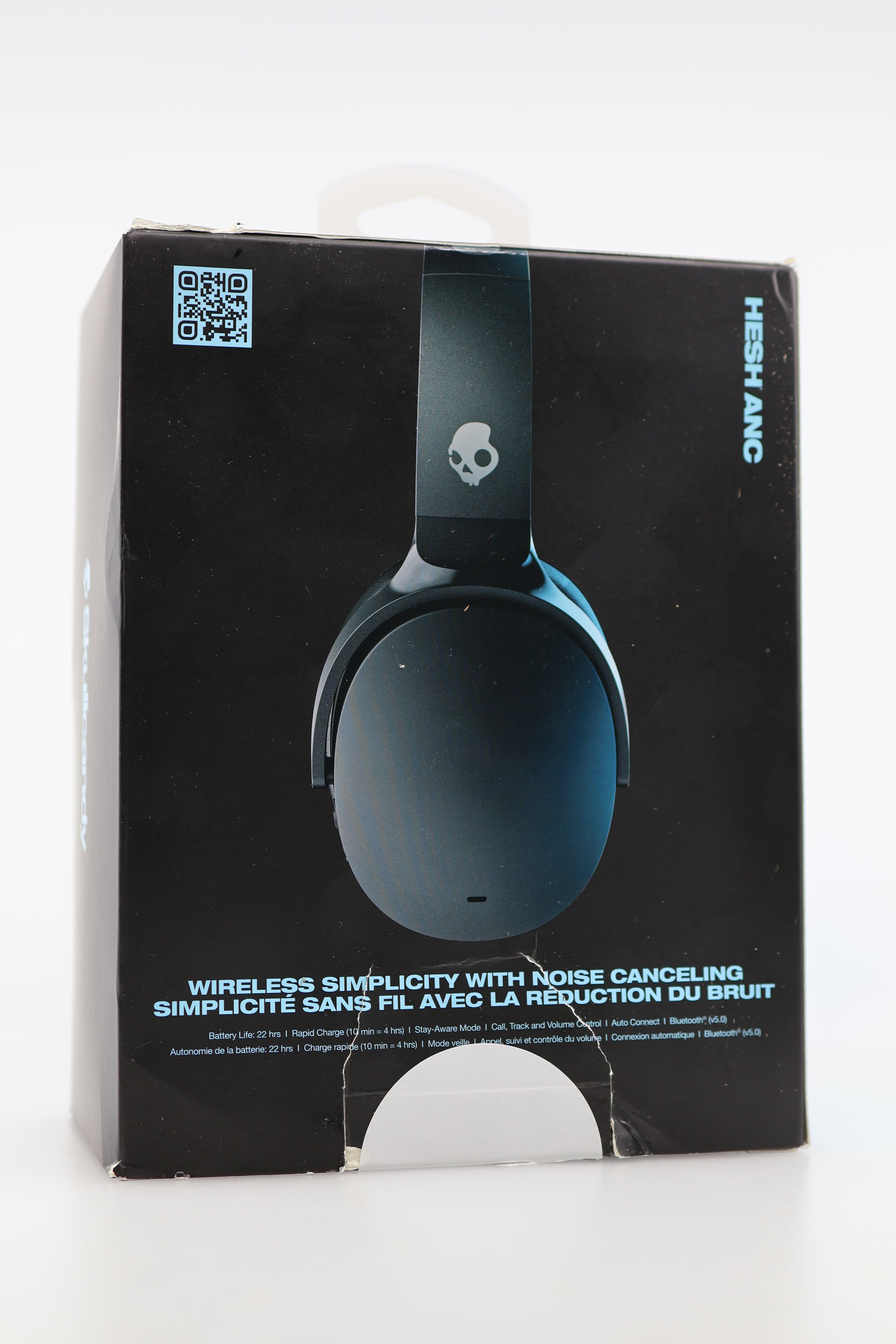Skullcandy Hesh ANC Wireless Over-Ear Bluetooth Headphones - True Black