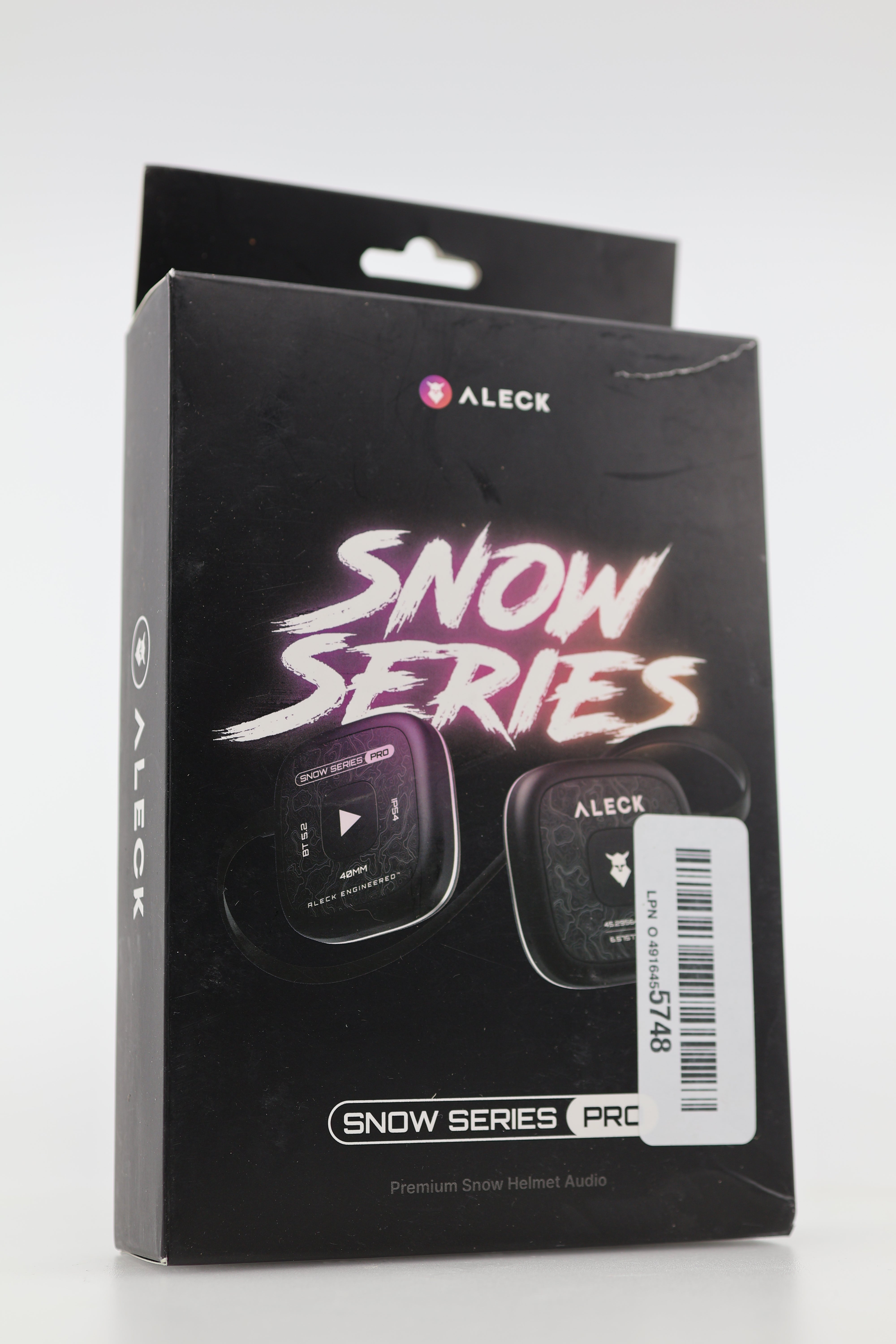 ALECK Snow Series Pro Bluetooth Helmet Speakers