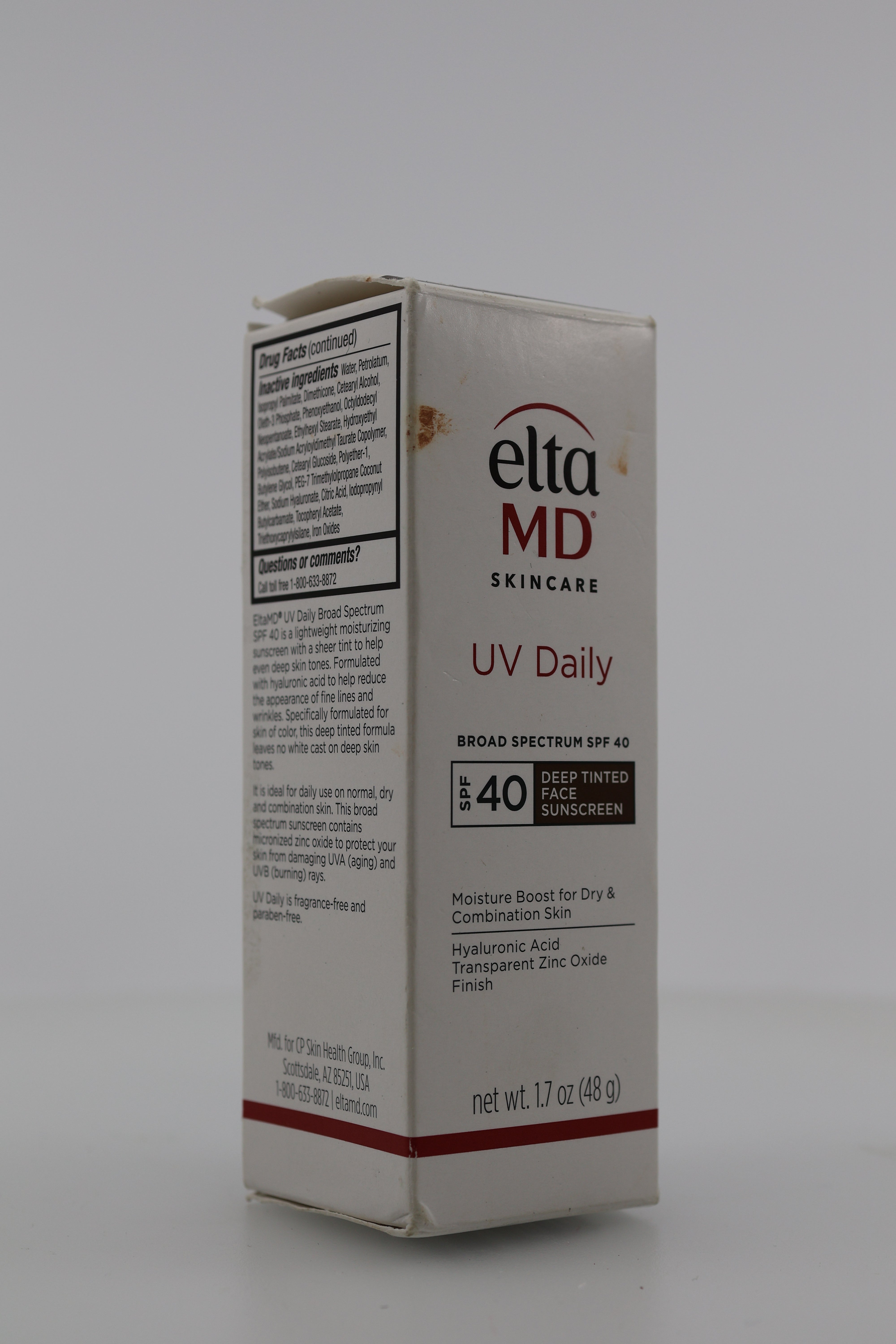 EltaMD Tinted Daily Face Moisturizer SPF 40