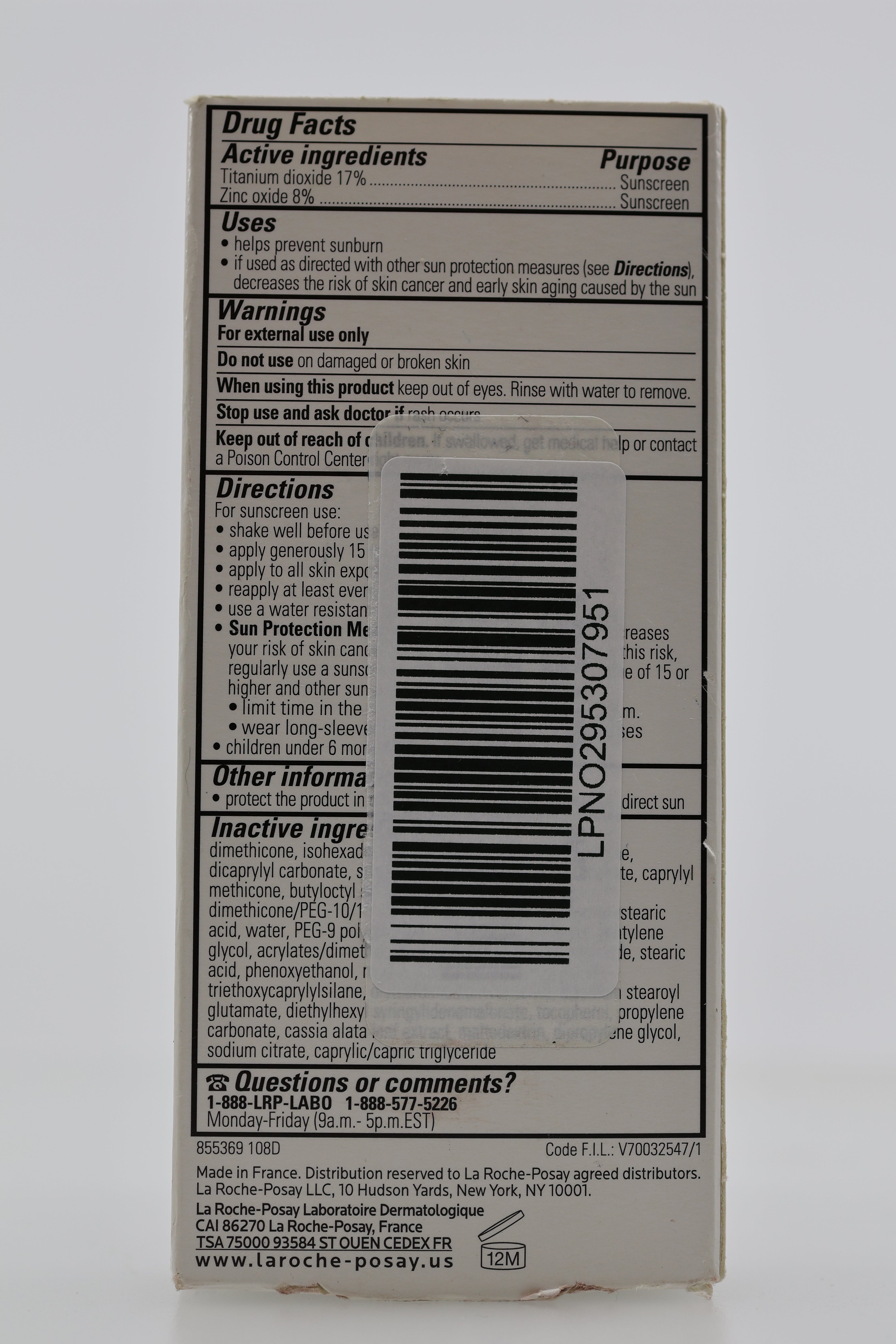 Anthelios Tinted Sunscreen SPF 40+