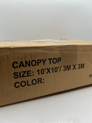 Eurmax USA 10x10 Pop Up Canopy Replacement Top Cover
