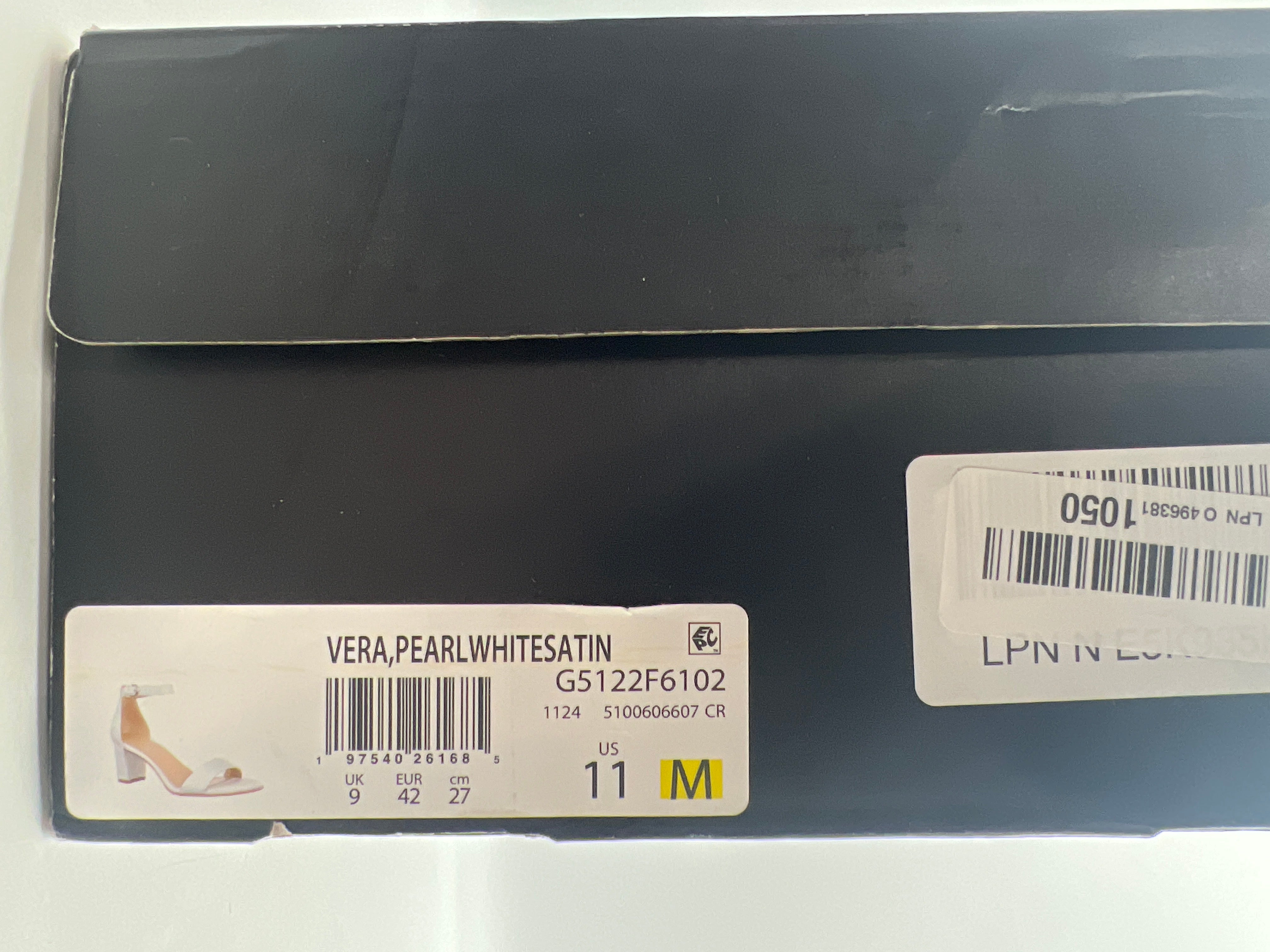 Naturalizer Women's Vera Sandal Pearl White Satin 11 M