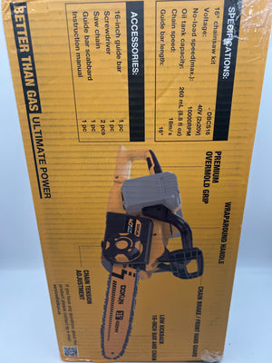 DDKUN 16-Inch Brushless Chainsaw