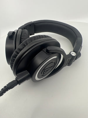 Audio-Technica ATH-M50X Professional Studio Monitor Headphones - Black