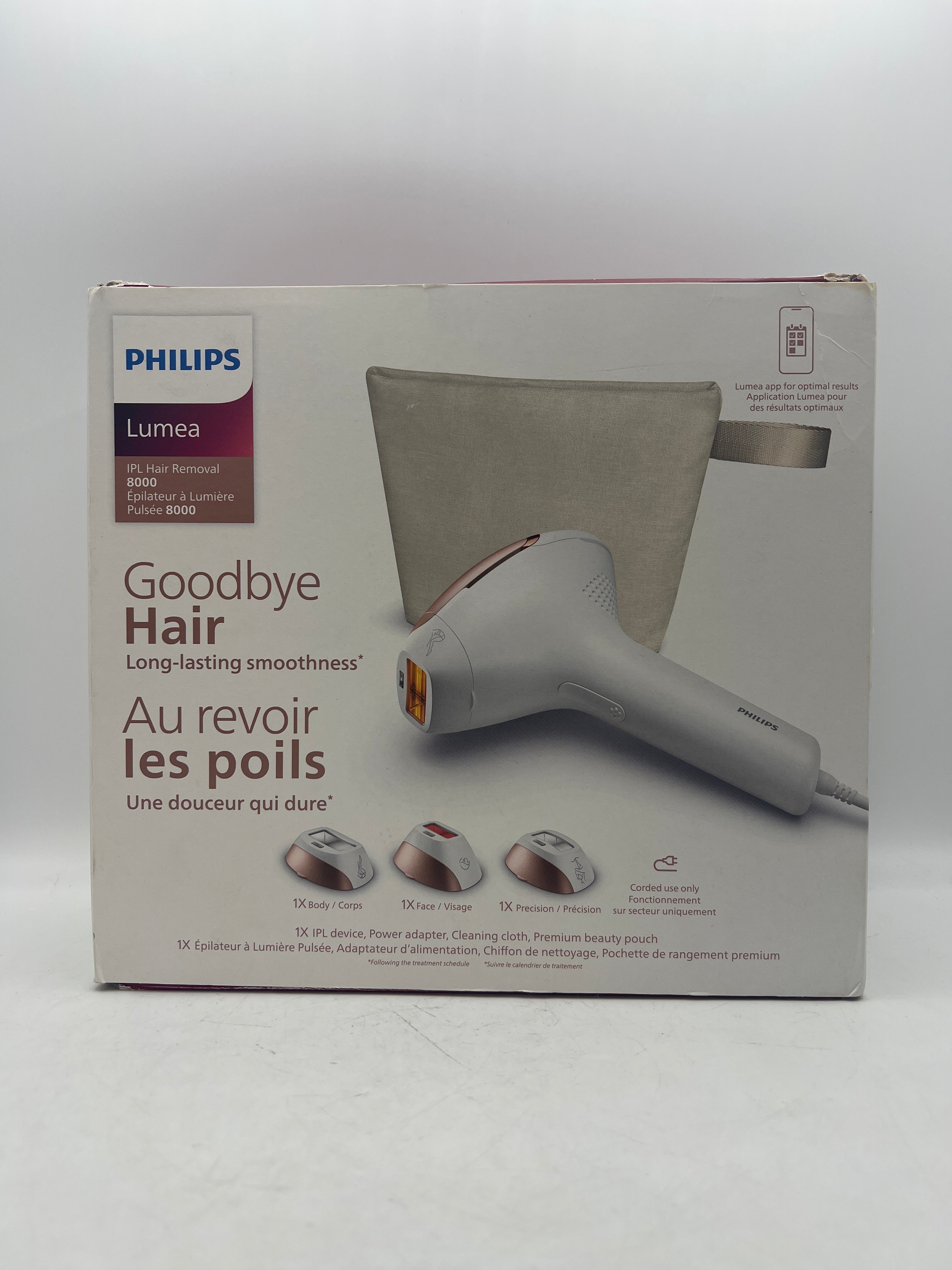 Philips Lumea 8000 Series IPL Hair Removal Device