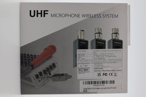 Elimavi 2.4GHz UHF Wireless Microphone System