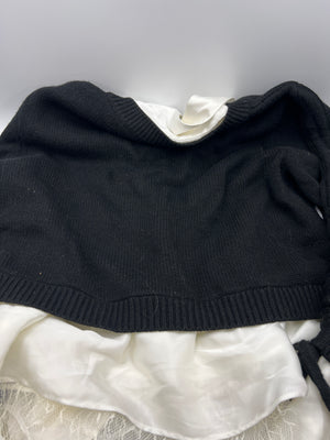 Cinq à Sept Women's Milla Pullover - Black/Ivory
