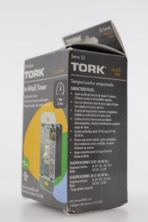 NSI SS20 Series Auto-Off In-Wall Single Pole Time Switch