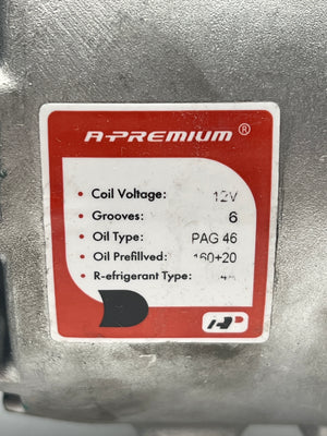 Air Conditioner Compressor with Clutch for Ram 1500