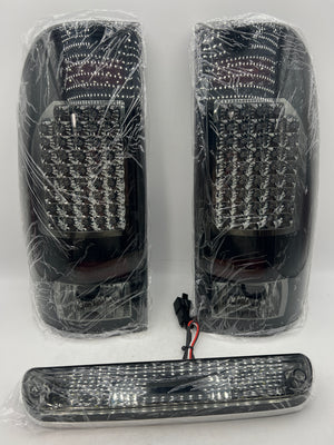 Tail Light + 3rd Brake Cargo Lamp for Ford F-250 F-350 F-450 F-550 Super Duty 1999-2007