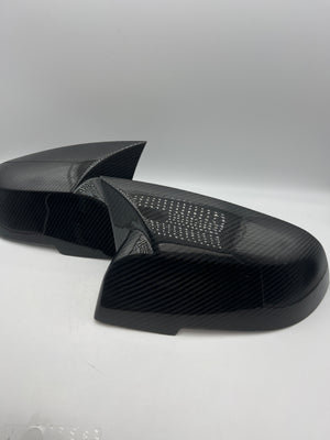 Real Carbon Fiber Mirror Trim Covers for BMW 2