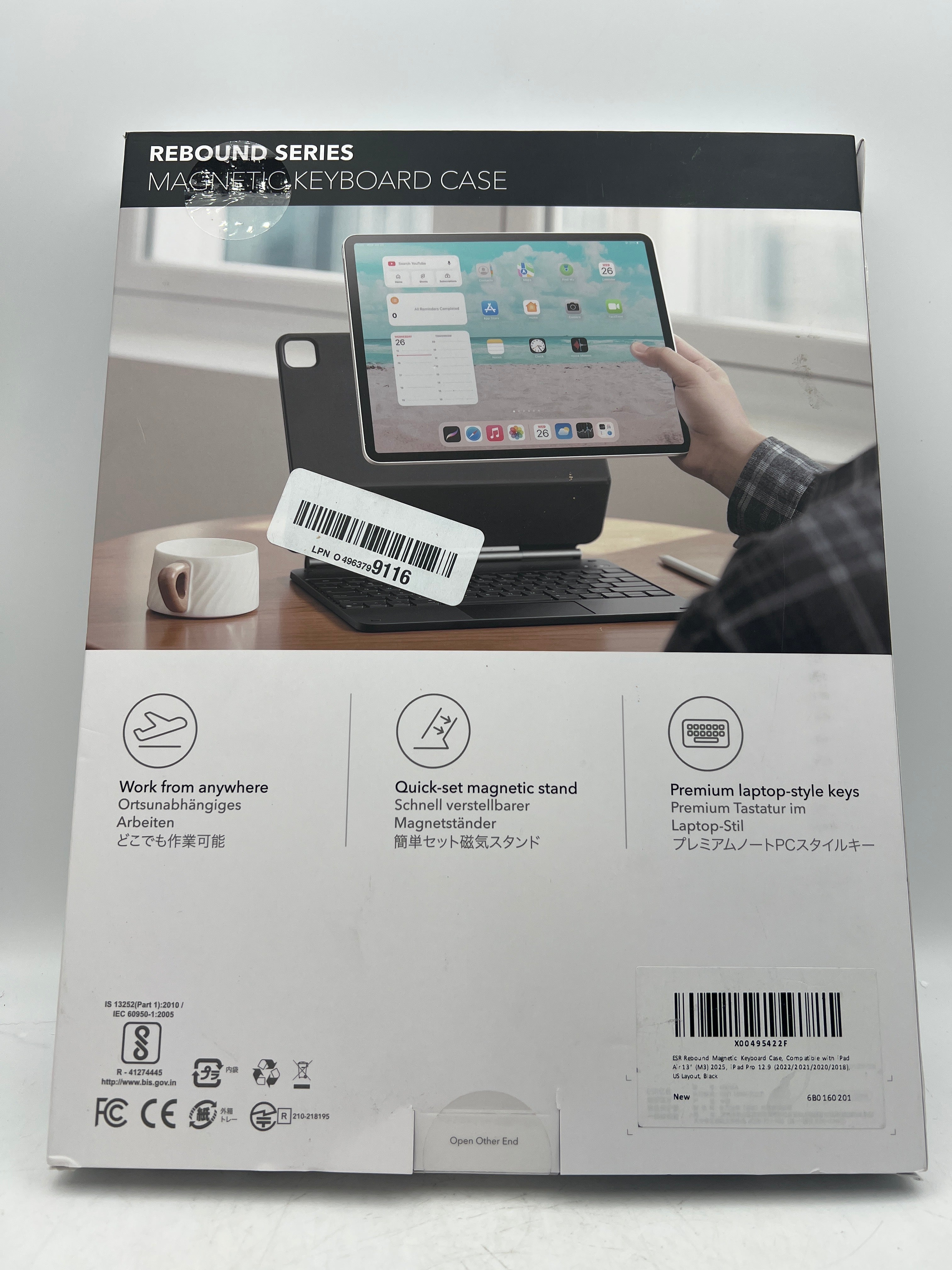 iPad Air 13 keyboard case