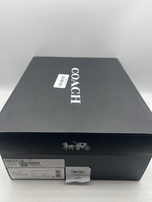 COACH Leah Platform Loafers Black