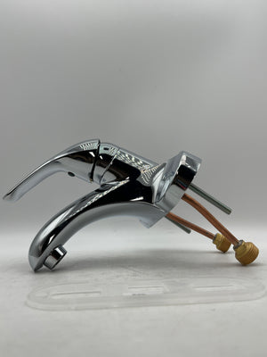 Metal Push-Pop Drain Assembly