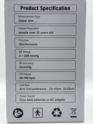 Large LED Screen Blood Pressure Monitor
