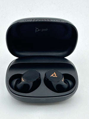 Poly Voyager Free 20 earbuds in charging case