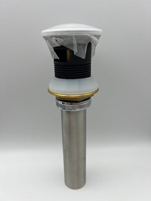 Signature Hardware 482808 Berwyn 1.2 GPM Widespread Bathroom Faucet with Pop-Up Drain Assembly - Matte Black