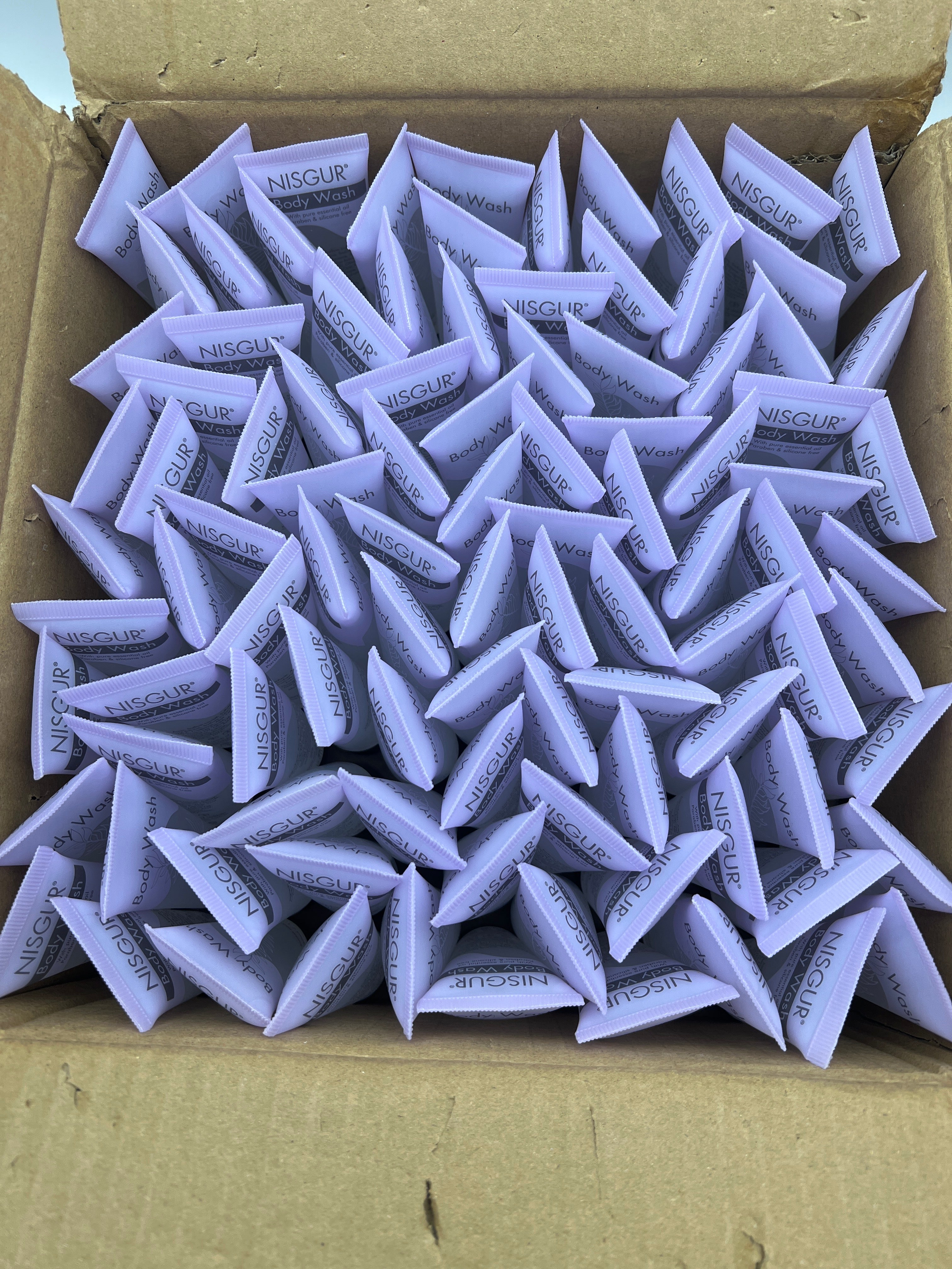 NISGUR Santal and Orange Scent Body Wash