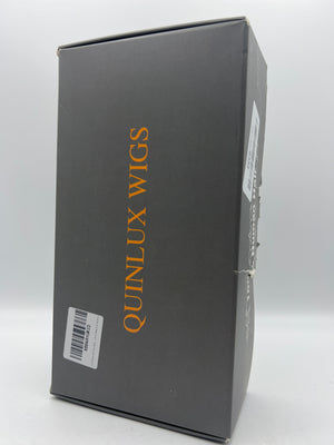 Ombre Brown and Honey Blonde Layered Cut Wavy Human Hair Wig With Bangs - 16" HD 13X4 Glueless Lace Front