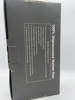 Ombre Brown and Honey Blonde Layered Cut Wavy Human Hair Wig With Bangs - 16" HD 13X4 Glueless Lace Front